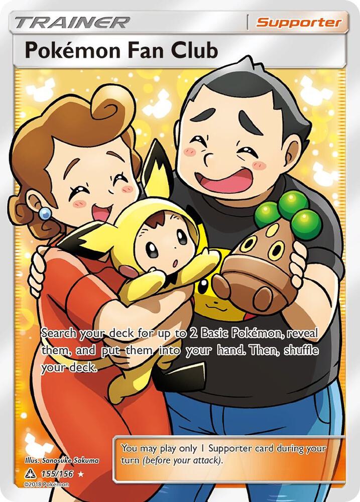 Pokemon Fan Club (Full Art) [SM - Ultra Prism] 155/156