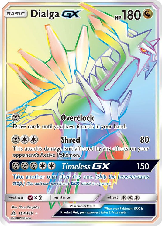 Dialga GX (Secret Rare) [SM - Ultra Prism] 164/156