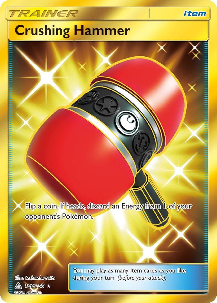 Crushing Hammer (Secret Rare) [SM - Ultra Prism] 166/156
