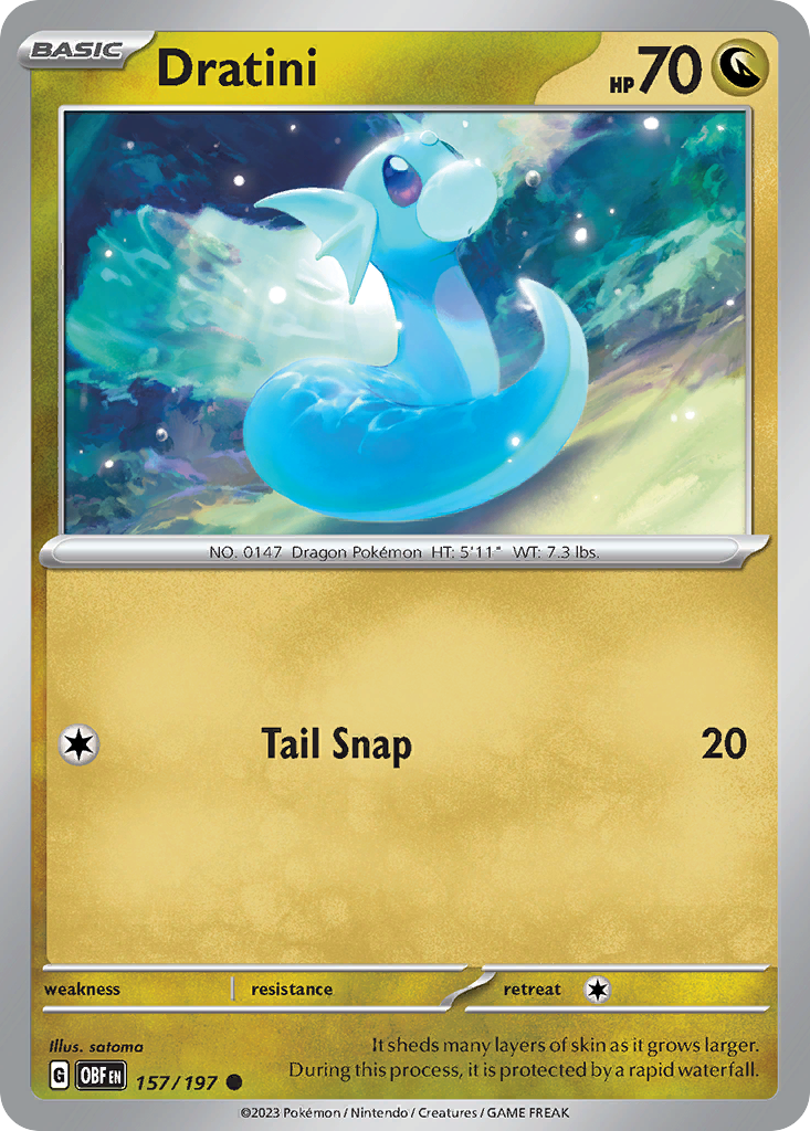 Dratini - 157/197 Obsidian Flames