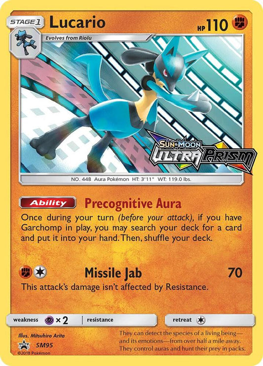 Lucario - SM95 (Prerelease) [SM Promos] SM95
