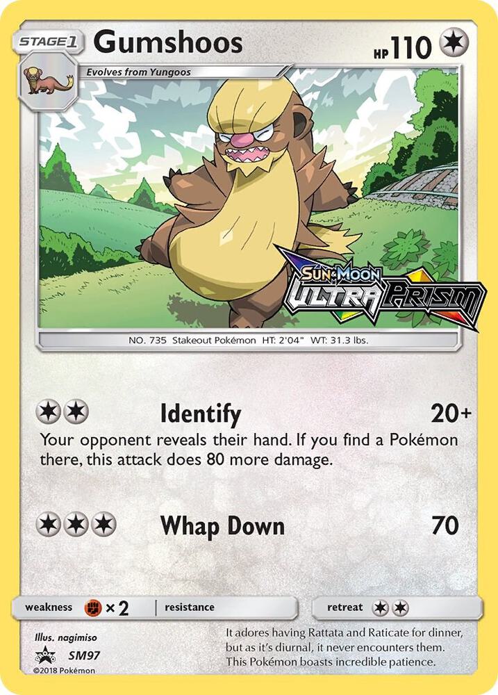 Gumshoos - SM97 (Prerelease) [SM Promos] SM97