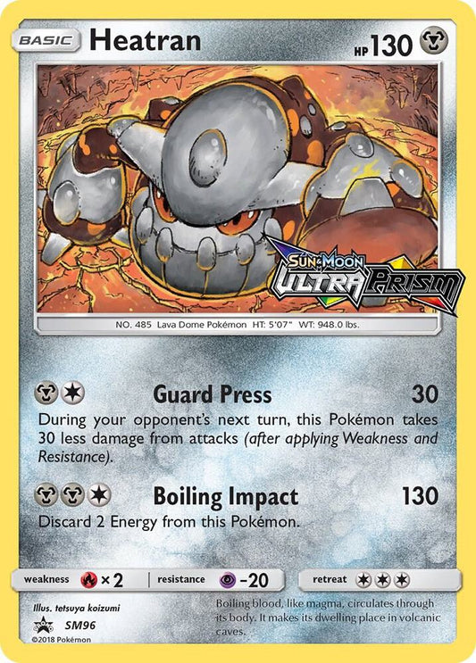 Heatran - SM96 (Prerelease) [SM Promos] SM96