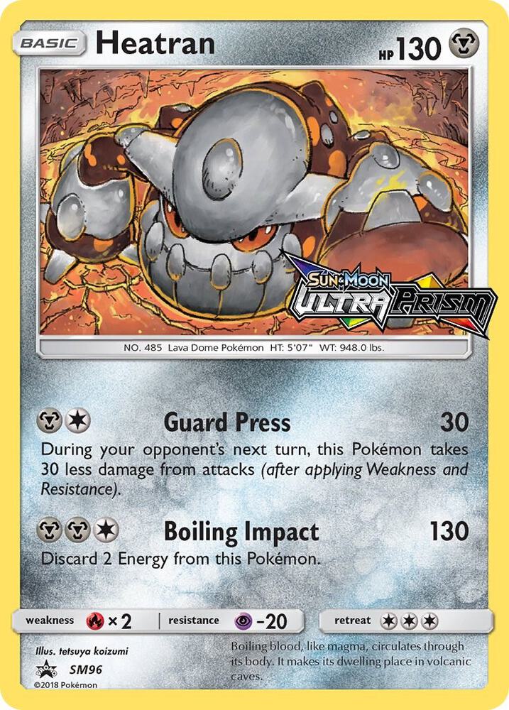 Heatran - SM96 (Prerelease) [SM Promos] SM96