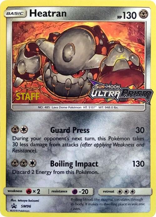 Heatran - SM96 (Prerelease) [Staff] [SM Promos] SM96