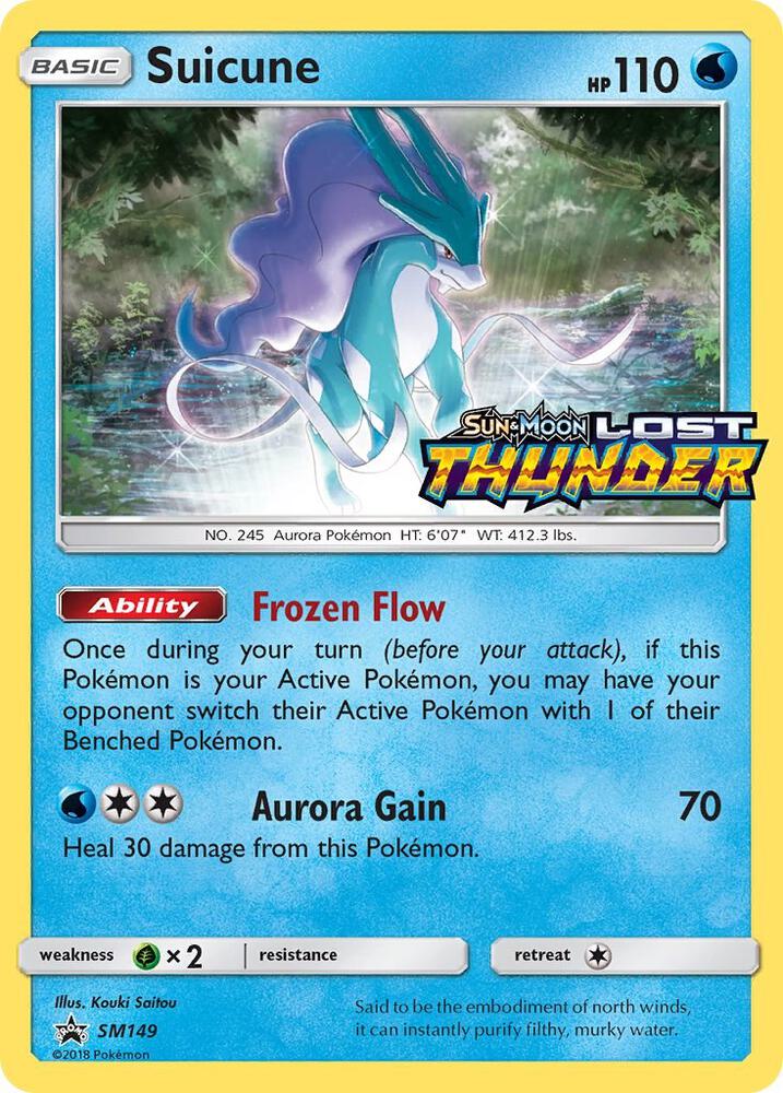 Suicune - SM149 (Prerelease) [SM Promos] SM149