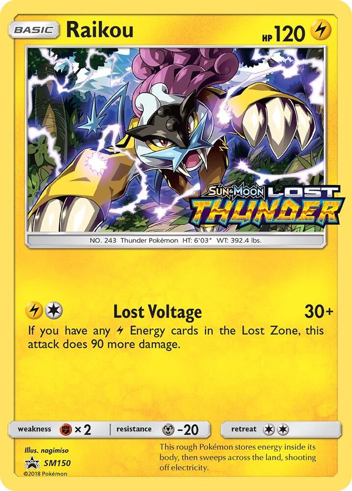 Raikou - SM150 (Prerelease) [SM Promos] SM150