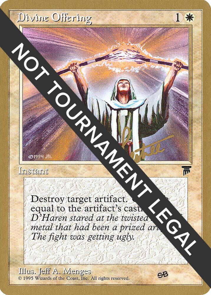 Divine Offering - 1996 Bertrand Lestree (LEG) (SB) [World Championship Decks]