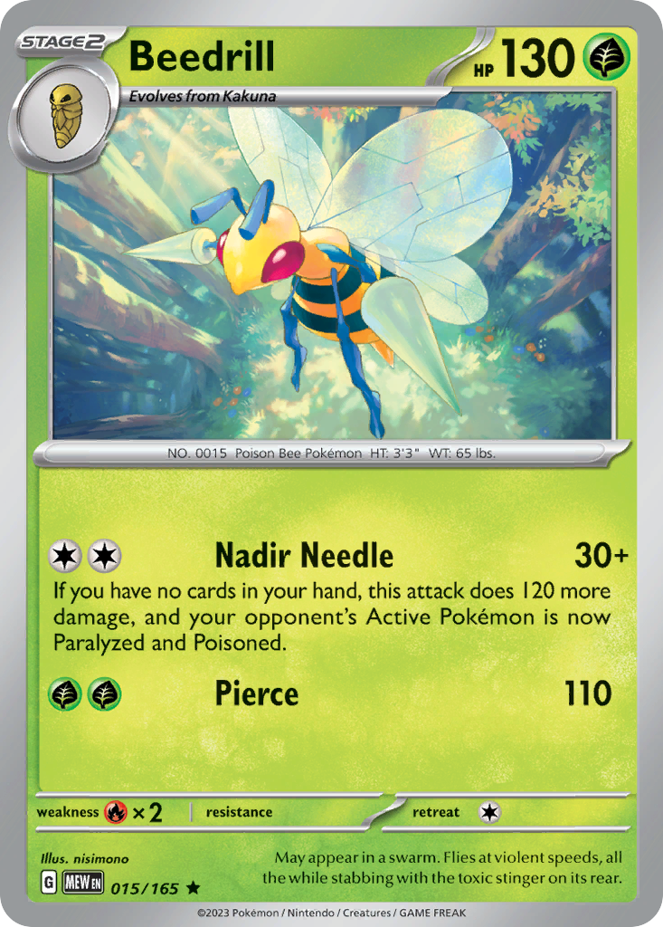 Beedrill - 15/165 151