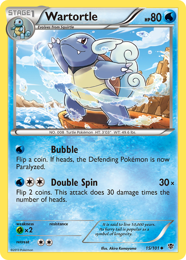 Wartortle - 15/101 Plasma Blast