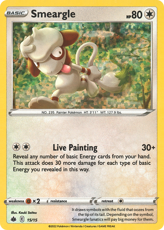 Smeargle - 15/15 McDonald's Collection 2022