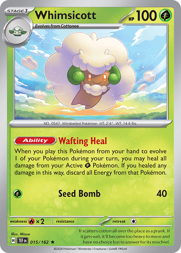 Whimsicott - 15/162 Temporal Forces