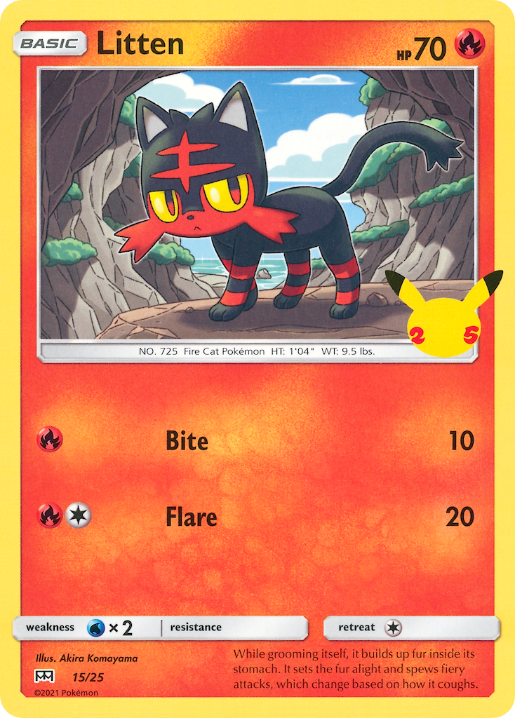 Litten - 15/25 McDonald's Collection 2021