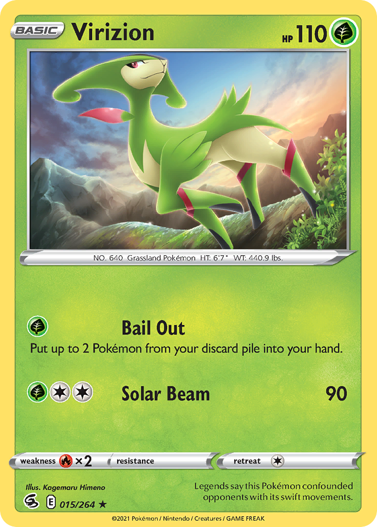 Virizion - 15/264 Fusion Strike