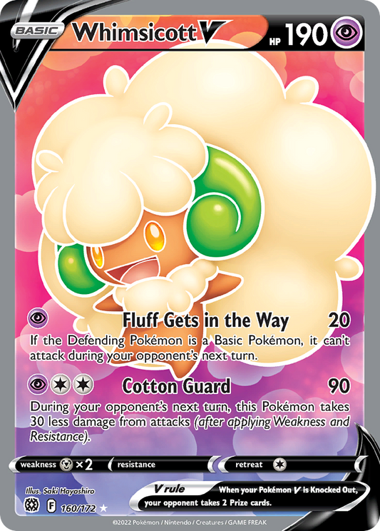 Whimsicott V - 160/172 Brilliant Stars