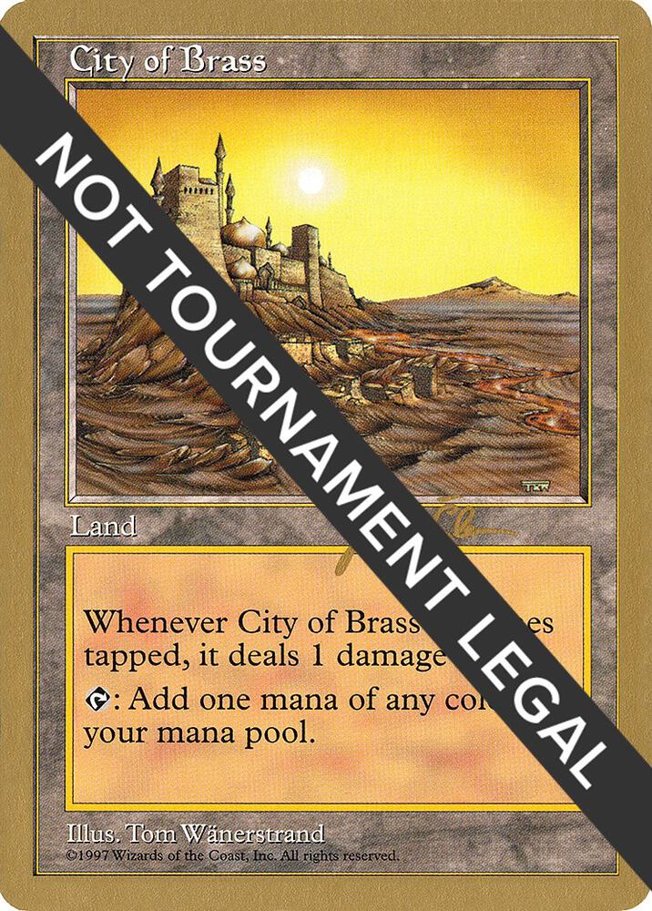 City of Brass - 1997 Jakub Slemr (5ED) [World Championship Decks]