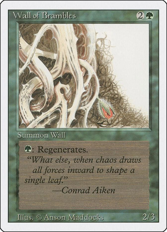 Wall of Brambles [Revised Edition]