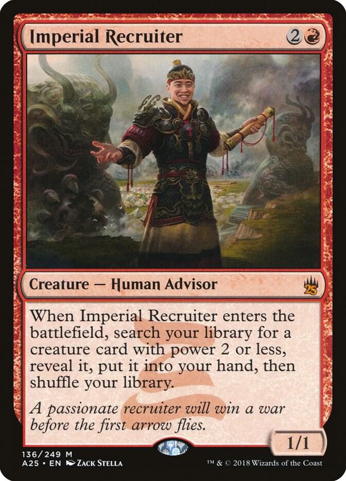 Imperial Recruiter [Masters 25] 136