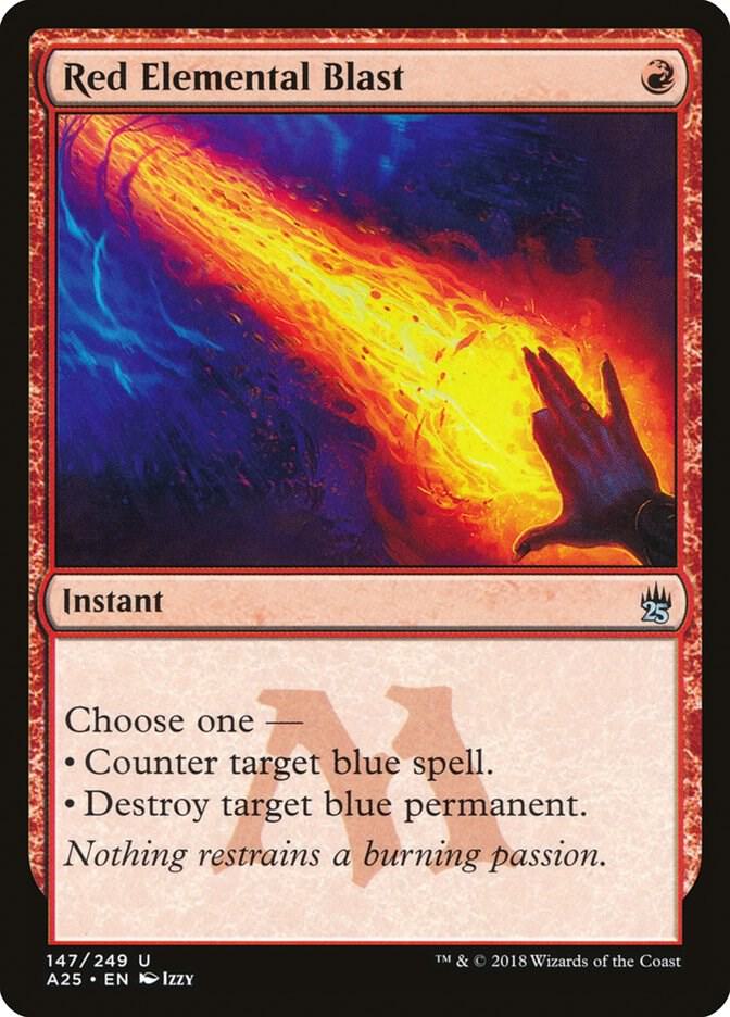 Red Elemental Blast [Masters 25] 147