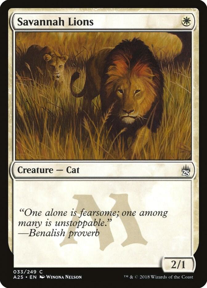 Savannah Lions [Masters 25] 33