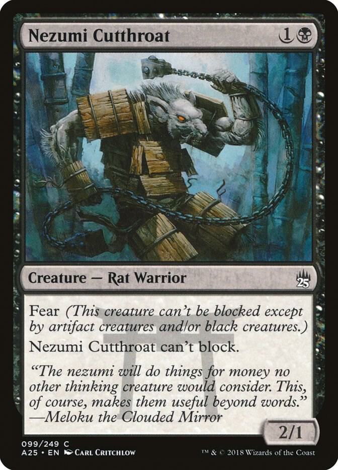 Nezumi Cutthroat [Masters 25] 99
