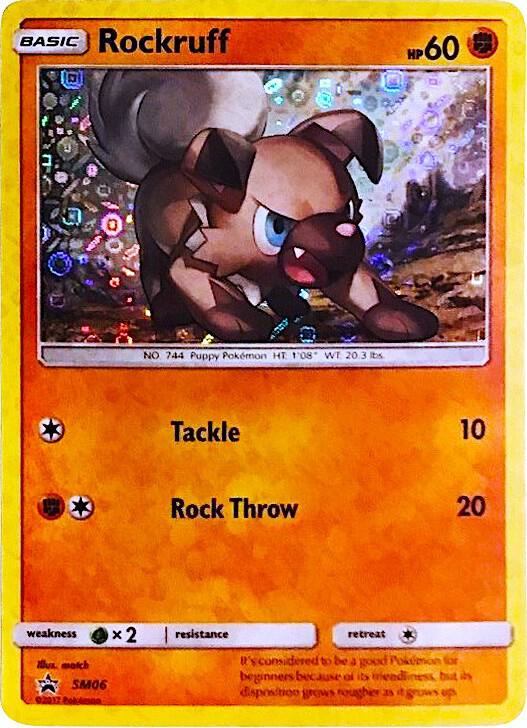 Rockruff - SM06 (General Mills Promo) [Miscellaneous Cards & Products] SM06