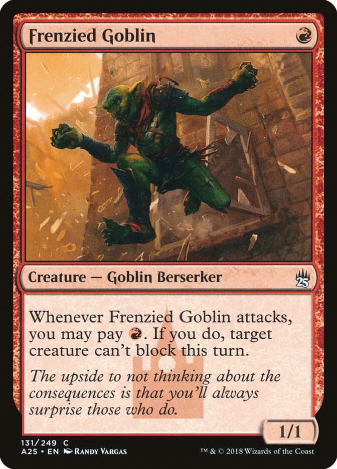 Frenzied Goblin [Masters 25] 131