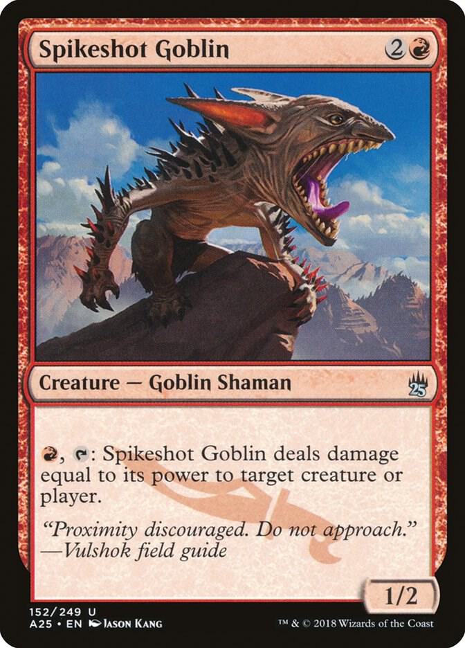 Spikeshot Goblin [Masters 25] 152