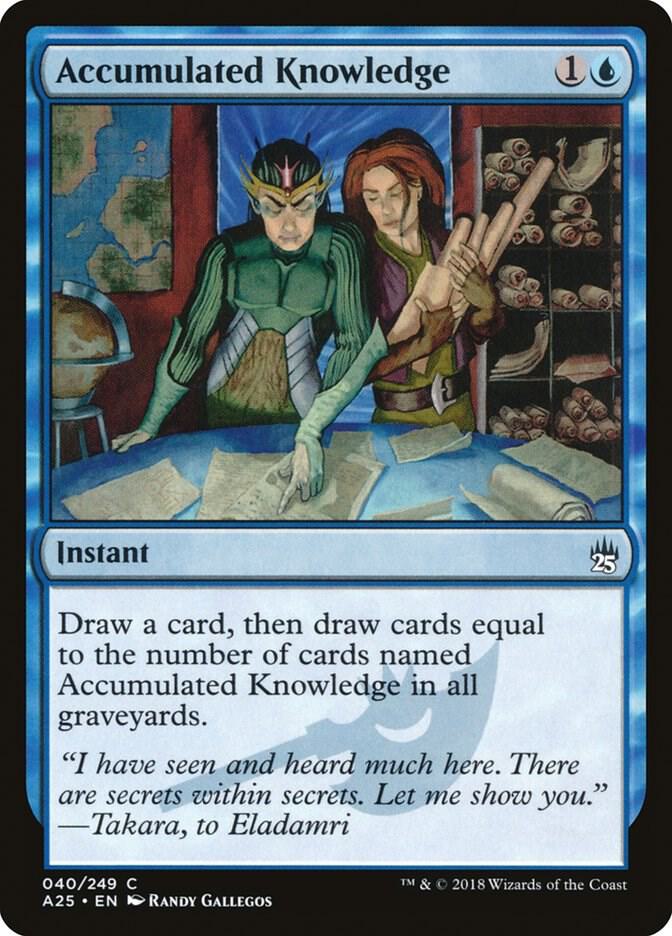 Accumulated Knowledge [Masters 25] 40