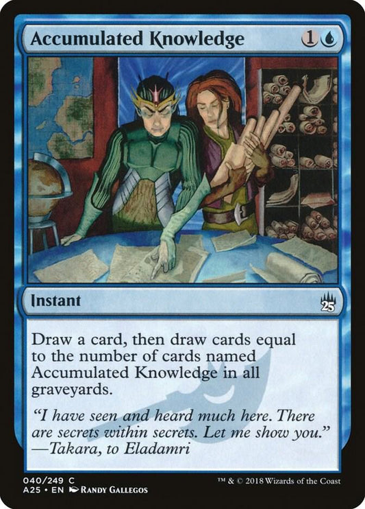 Accumulated Knowledge [Masters 25] 40