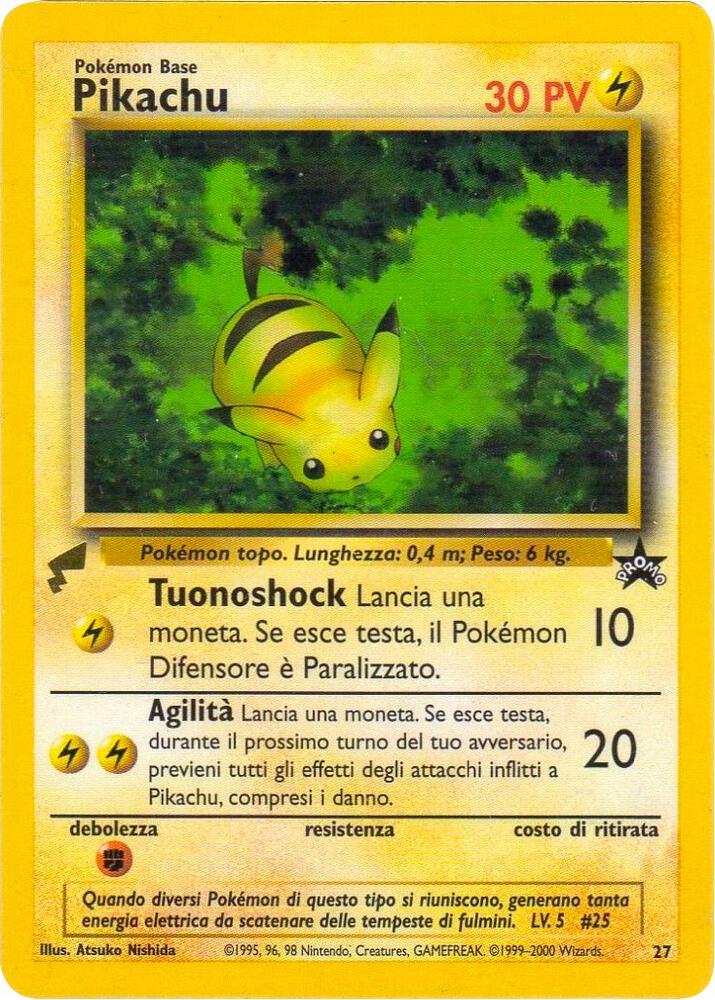 Pikachu (Baby) [Pikachu World Collection Promos] 27