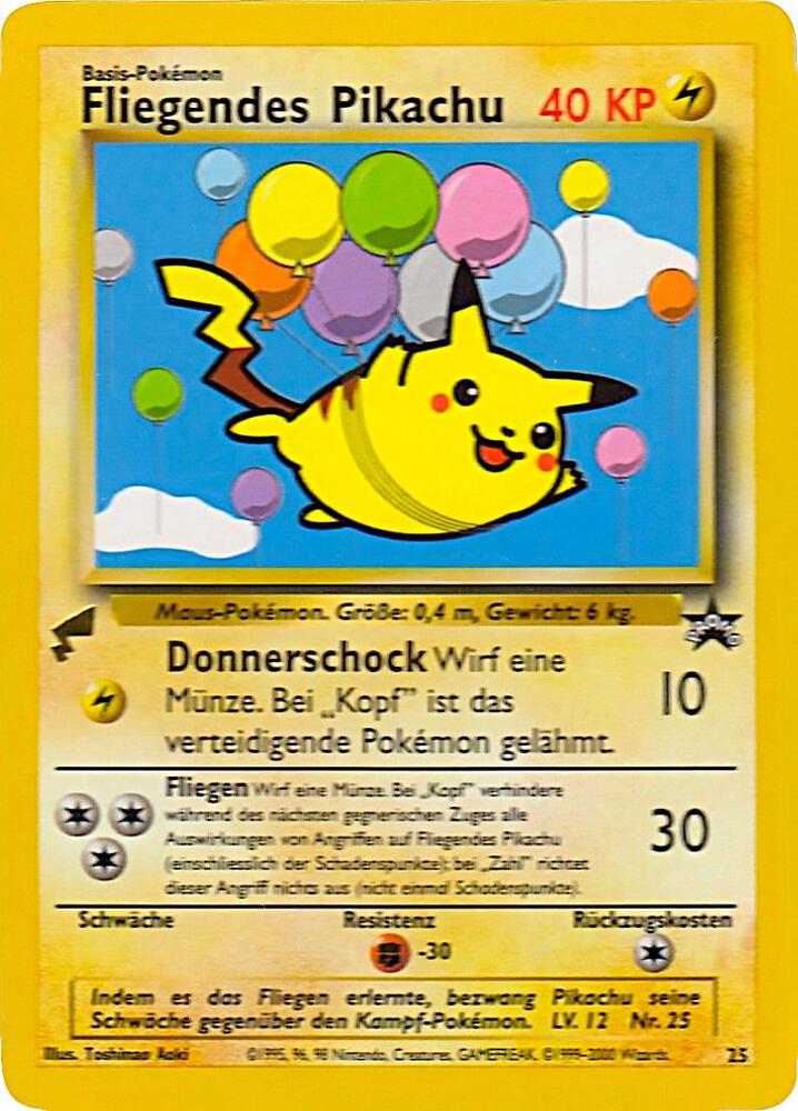 Pikachu (Flying) [Pikachu World Collection Promos] 25