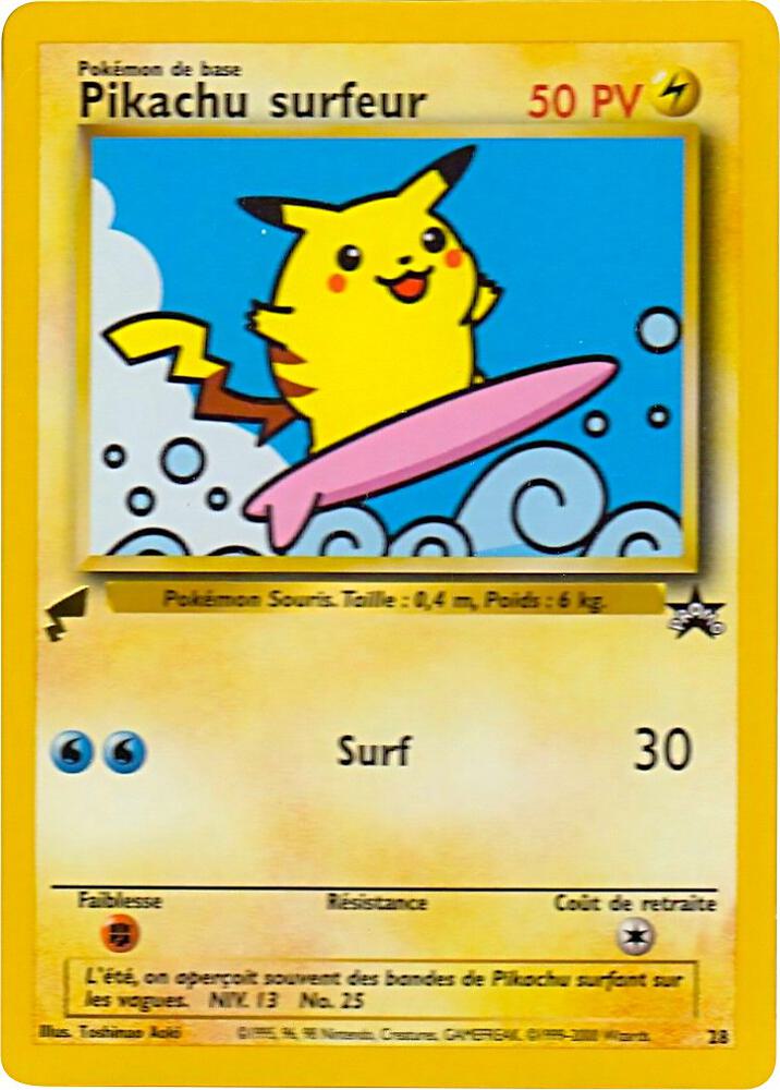 Pikachu (Surfing) [Pikachu World Collection Promos] 28
