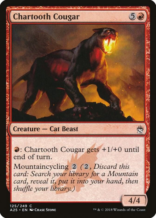 Chartooth Cougar [Masters 25] 125
