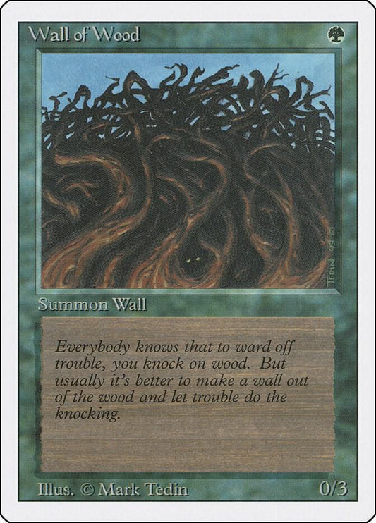 Wall of Wood [Revised Edition]