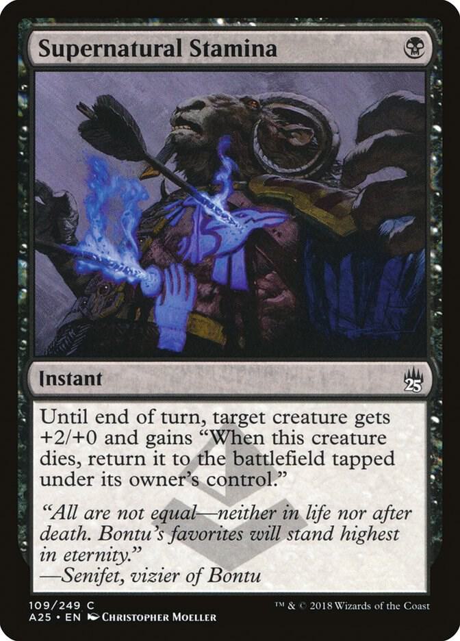 Supernatural Stamina [Masters 25] 109