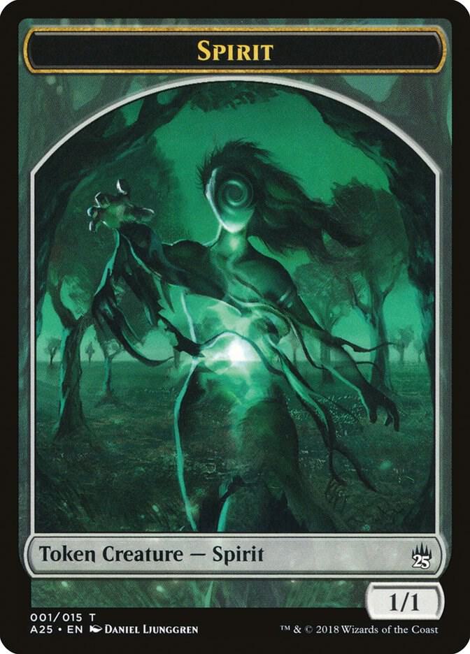 Spirit Token (001) [Masters 25] 1