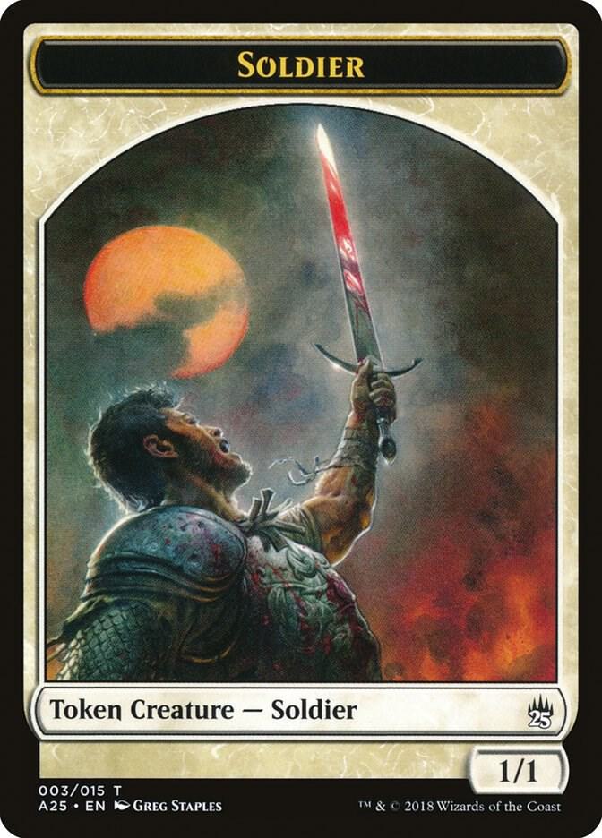 Soldier Token (003) [Masters 25] 3