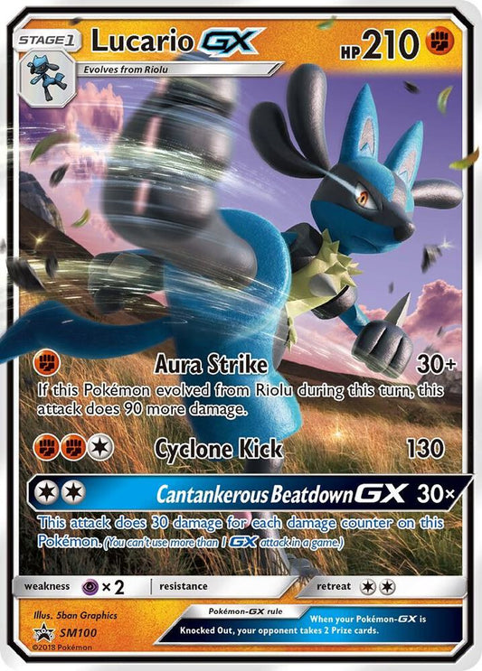 Lucario GX - SM100 [SM Promos] SM100