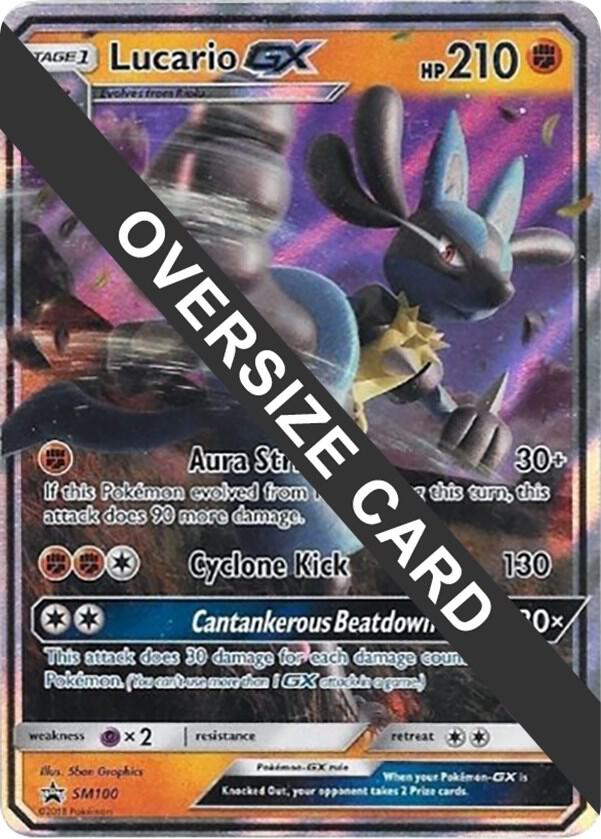 Lucario GX - SM100 [Jumbo Cards] SM100