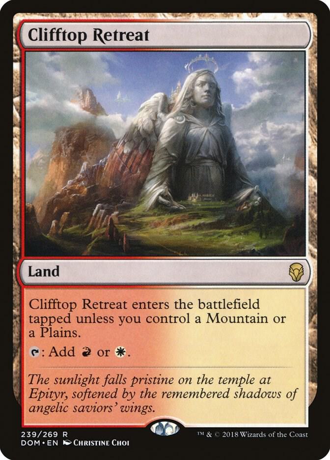 Clifftop Retreat [Dominaria] 239