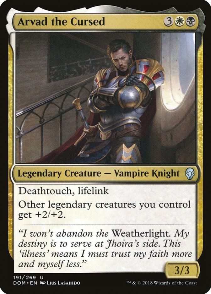 Arvad the Cursed [Dominaria] 191