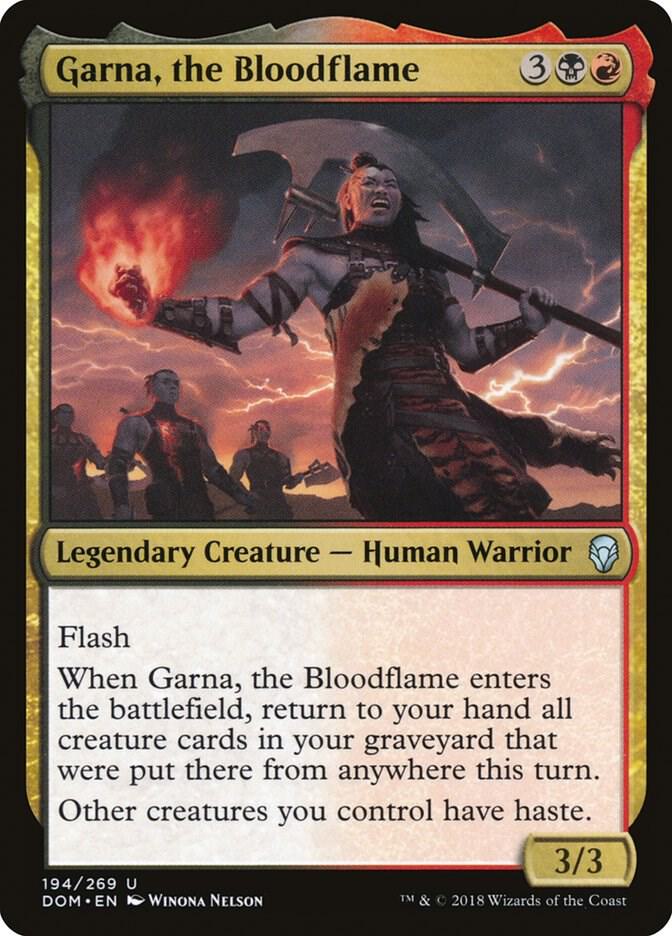 Garna, the Bloodflame [Dominaria] 194