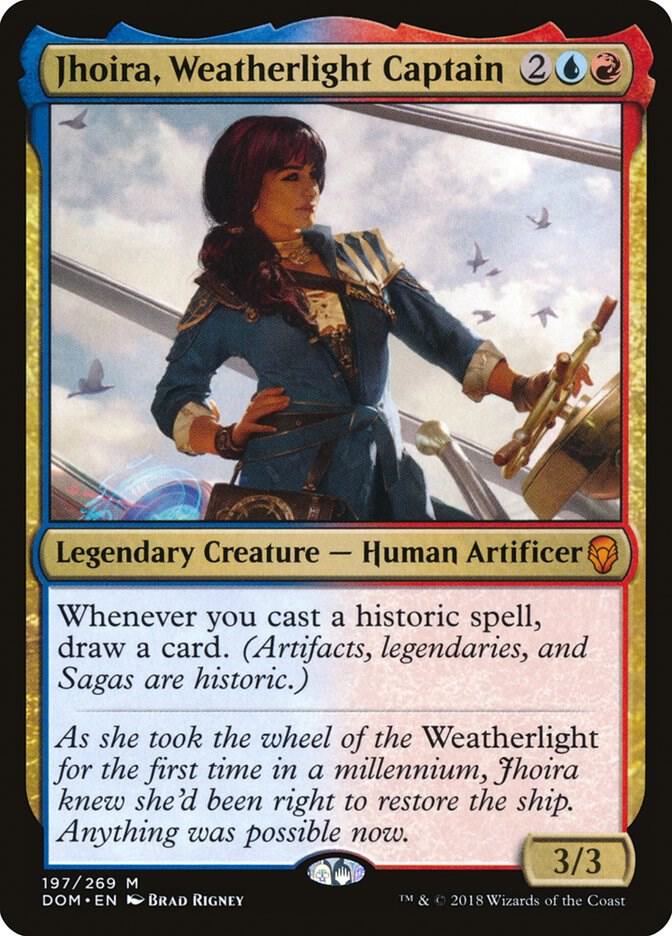 Jhoira, Weatherlight Captain [Dominaria] 197