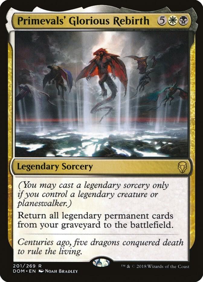 Primevals' Glorious Rebirth [Dominaria] 201