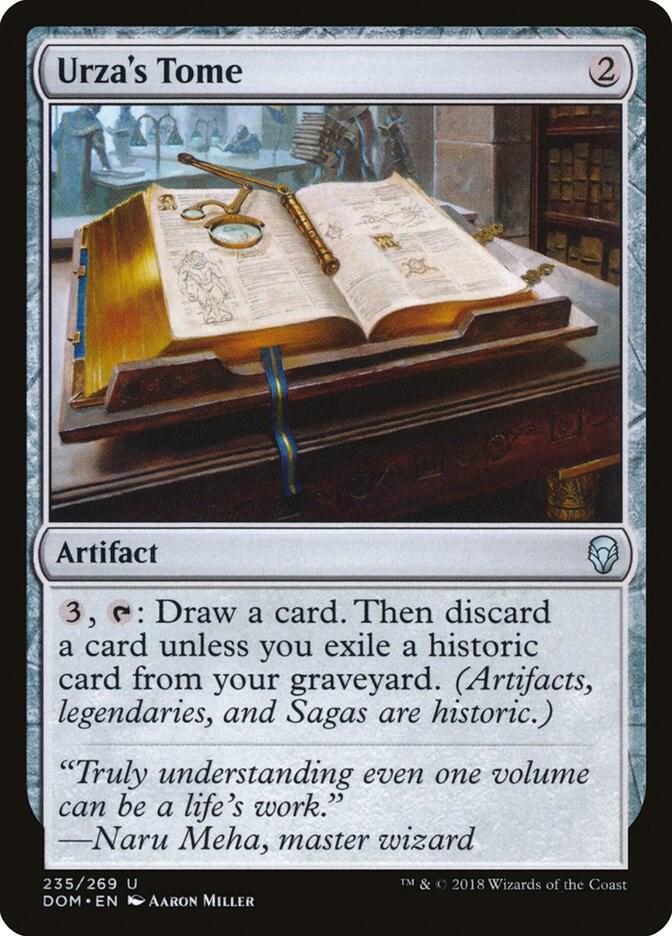 Urza's Tome [Dominaria] 235