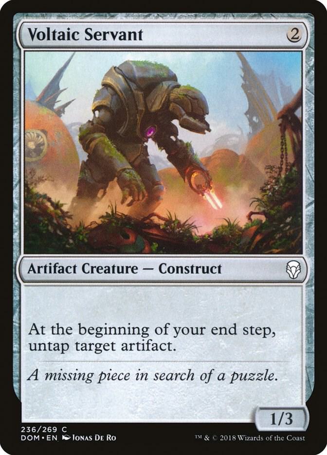 Voltaic Servant [Dominaria] 236