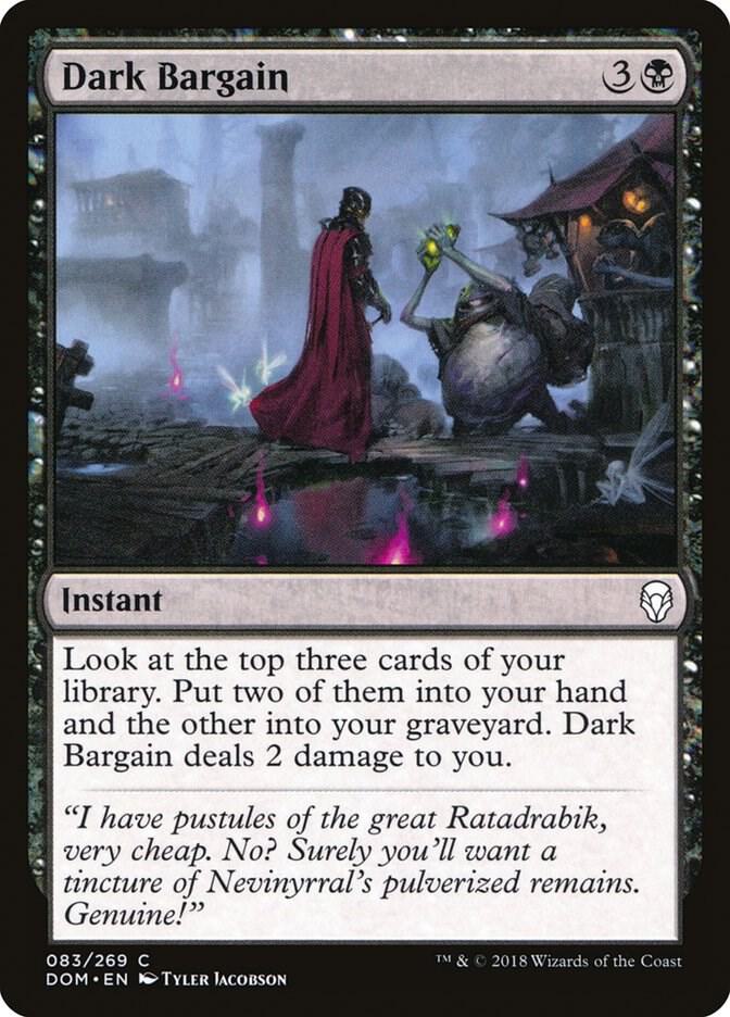 Dark Bargain [Dominaria] 83