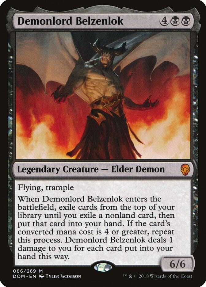 Demonlord Belzenlok [Dominaria] 86