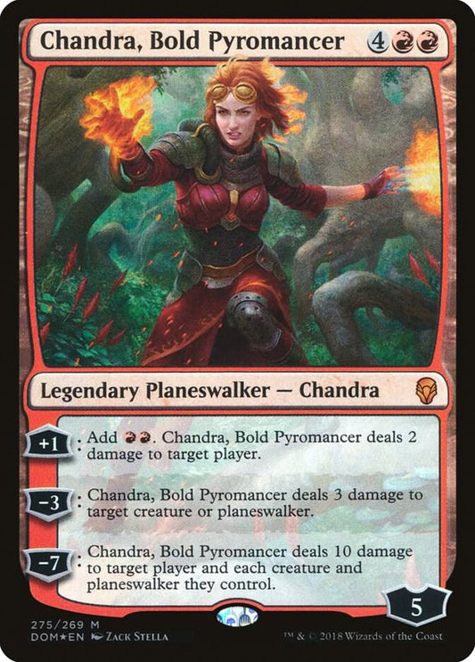 Chandra, Bold Pyromancer [Dominaria] 275